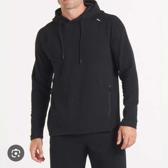 UNRL Men's Black Elevation Hoodie - Picture 1 of 6